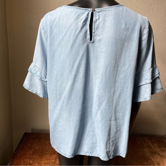 Boho embroidered top size XL - Picture 6 of 11